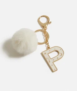 POM POM CELESTIAL ALPHABET KEYRING
