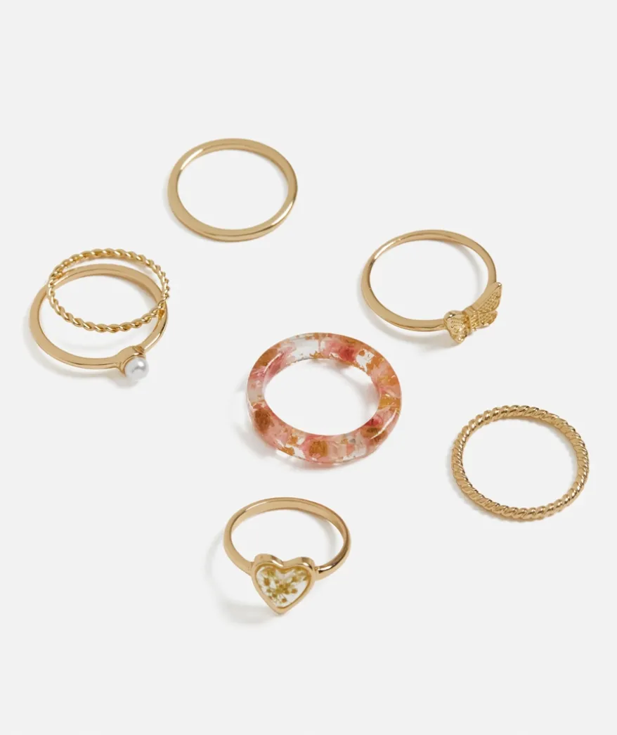 PRESSED FLOWER RING PACK