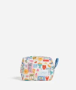 QUINN- SMALL QUILTED MAKEUP BAG - ENDLESS SUMMER