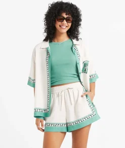 REMI LINEN BLEND SHORT