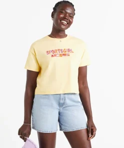 REWIND LOGO CHOPPED TSHIRT