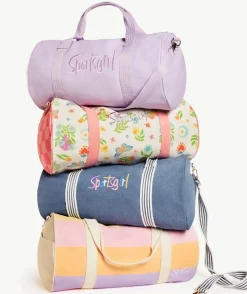REWIND LOGO DUFFLE - TICKING STRIPE