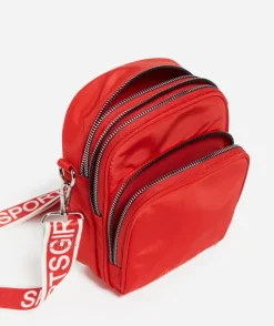 REWIND LOGO NYLON CAMERA BAG