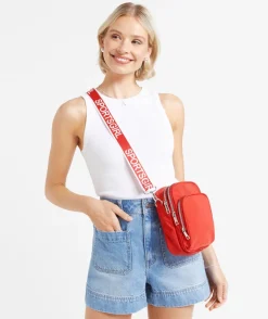 REWIND LOGO NYLON CAMERA BAG