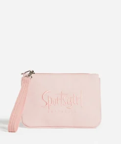 REWIND LOGO ZIPPER POUCH