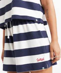 REWIND STRIPE TEXTURE TSHIRT