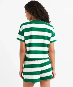 REWIND STRIPE TEXTURE TSHIRT