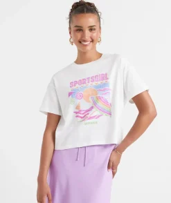 REWIND VINTAGE CHOPPED GRAPHIC TSHIRT