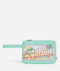 REWIND ZIPPER POUCH - POSTCARD PRINT