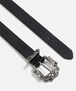RIDLEY ANTIQUE SILVER WESTERN BELT