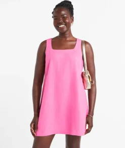 RILEY SQUARE NECK MINI DRESS