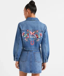 RITA EMBROIDERED DENIM JACKET
