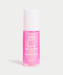 ROLL ON BODY GLITTER - PINK - BUBBLEGUM SCENTED