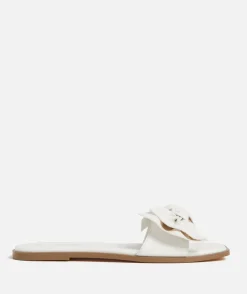 ROSIE BOW SLIDE - WHITE