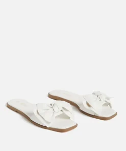 ROSIE BOW SLIDE - WHITE