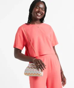 SIENNA STRAW CLUTCH BAG
