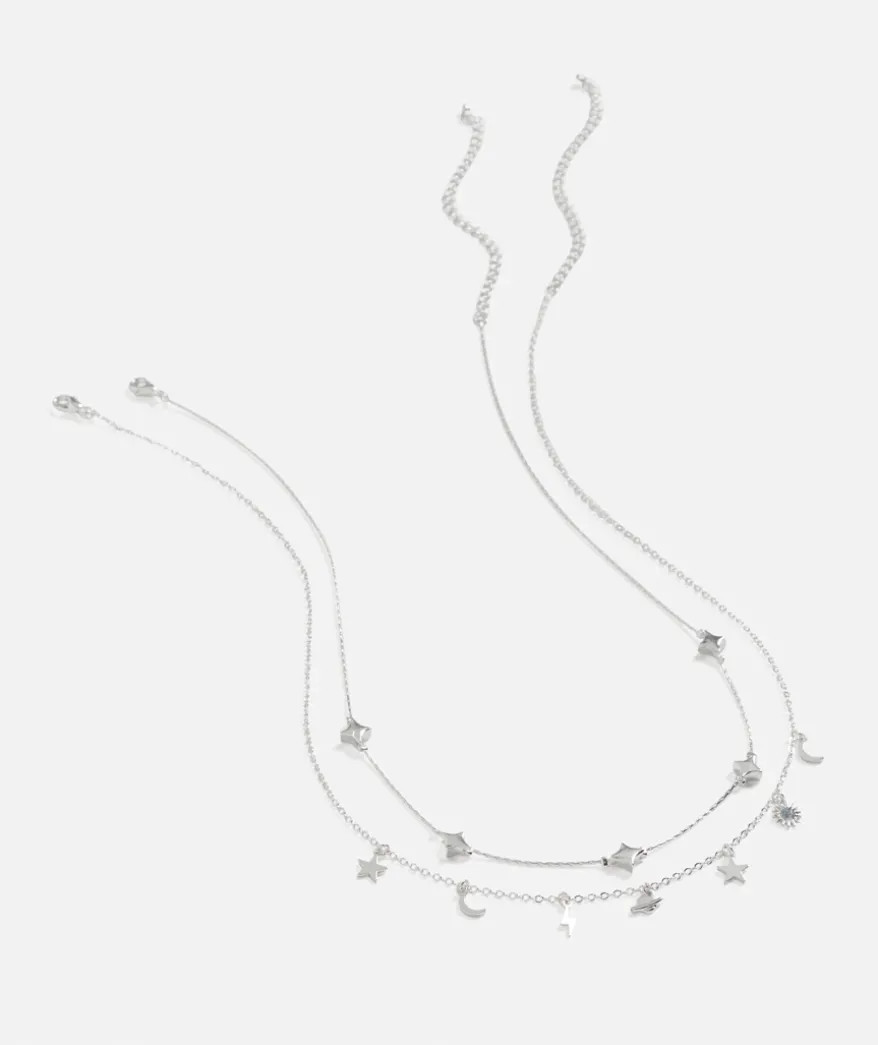 SILVER CELESTIAL STATION NECKLACE PACK
