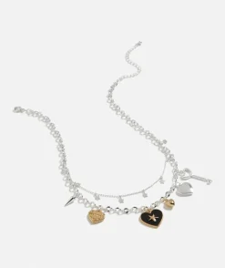 SILVER CHARM NECKLACE