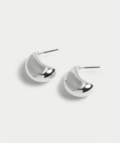 SILVER PLATED TEAR DROP EARRINGS