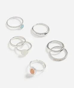SILVER STONES RING PACK