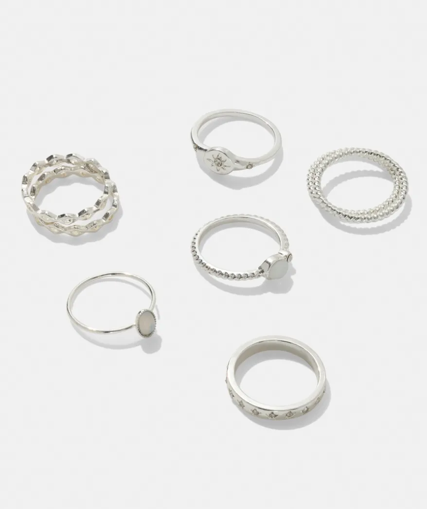 SILVER TWINKLE RING PACK