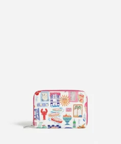 SMALL ZIP WALLET - ENDLESS SUMMER PRINT