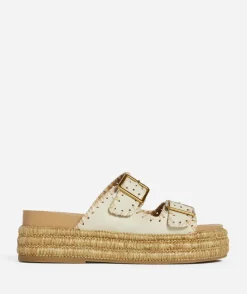 SOFIA NATURAL PLATFORM SANDAL