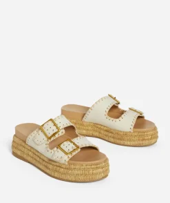 SOFIA NATURAL PLATFORM SANDAL