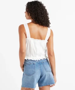 STACY LACE TEXTURED CAMI