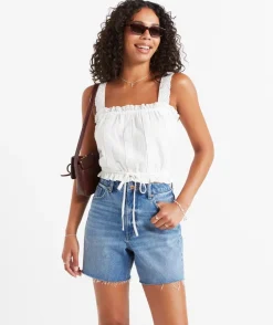 STACY LACE TEXTURED CAMI