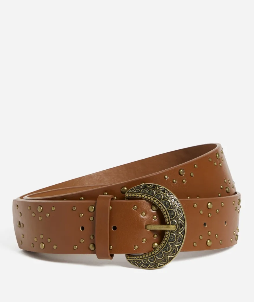 STELLER ANTIQUE GOLD MOON BELT