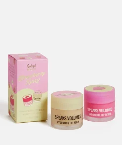 STRAWBERRY KISSES - VANILLA LIP MASK & STRAWBERRY SCRUB DUO