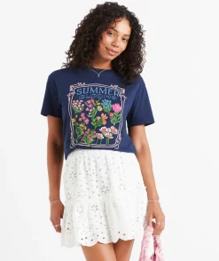 SUMMER BLOOMS REGULAR GRAPHIC TSHIRT