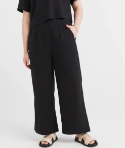 THE EUROPEAN LINEN BLEND CULOTTE