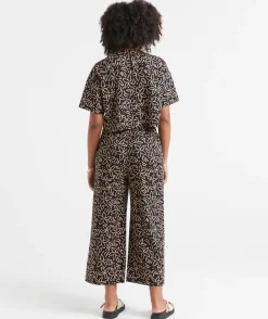 THE EUROPEAN LINEN BLEND CULOTTE