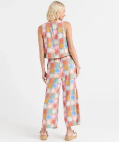 THE EUROPEAN LINEN BLEND CULOTTE
