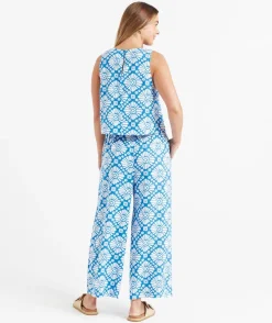 THE EUROPEAN LINEN BLEND CULOTTE