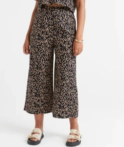THE EUROPEAN LINEN BLEND CULOTTE