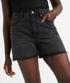 THE HIGH RELAXED DENIM SHORT