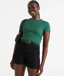 THE PATCH POCKET DENIM SHORT