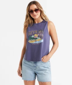 TROPICANA LOOSE GRAPHIC TANK
