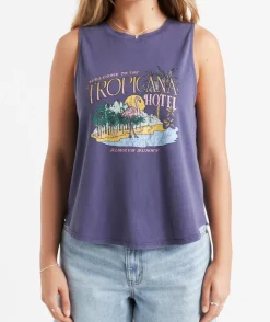 TROPICANA LOOSE GRAPHIC TANK