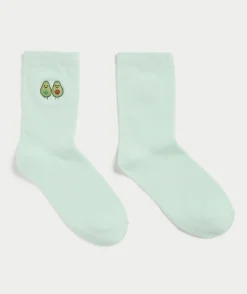 TWIN AVO RIBBED CREW SOCK