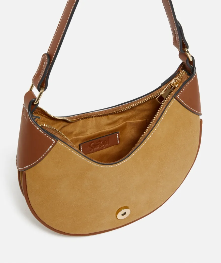 WESTERN TAN SHOULDER BAG