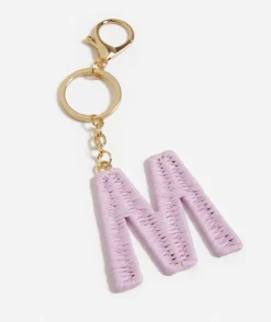 WICKER ALPHA KEYRING