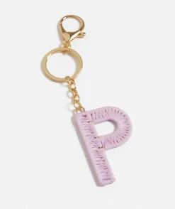 WICKER ALPHA KEYRING