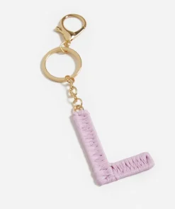 WICKER ALPHA KEYRING