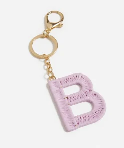 WICKER ALPHA KEYRING