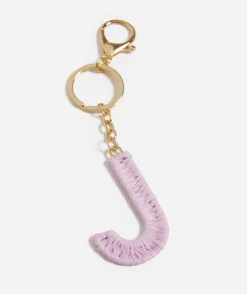 WICKER ALPHA KEYRING
