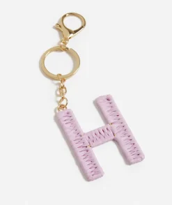 WICKER ALPHA KEYRING